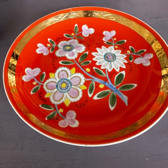 White Bird 6ps Tea Set Hand Made by C Medvedev 1972 - Picture 4 of 13